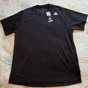 Men's Adidas Black Short Sleeve Athletic Tee